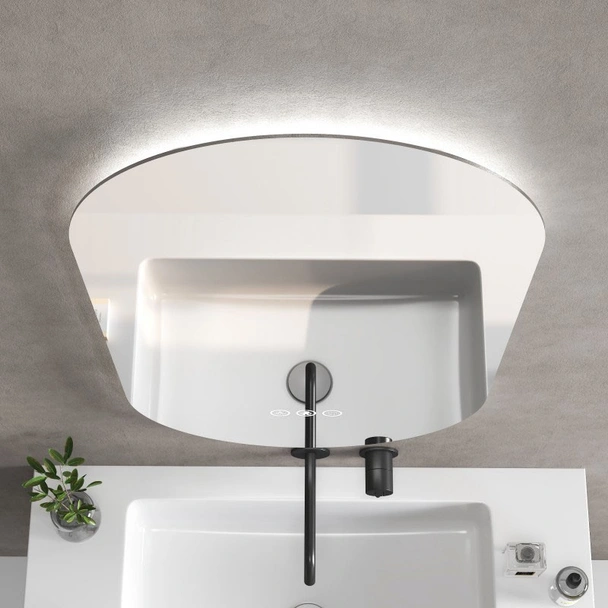 Огледало за баня с LED осветление 40x80 см Bruno INTER CERAMIC - Image 3