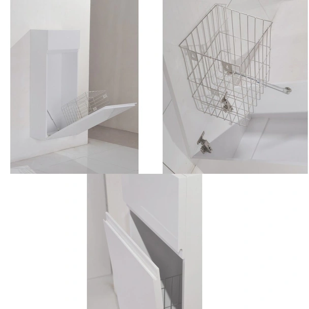 Стенна PVC колона за баня с чекмедже 40х100см INTER CERAMIC (мостра) - Image 5