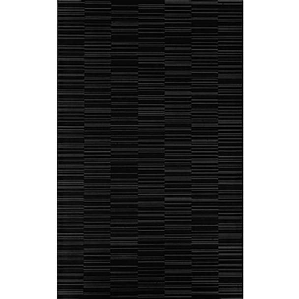 Фаянс 25х40 см Линеа черен 7110 KAI