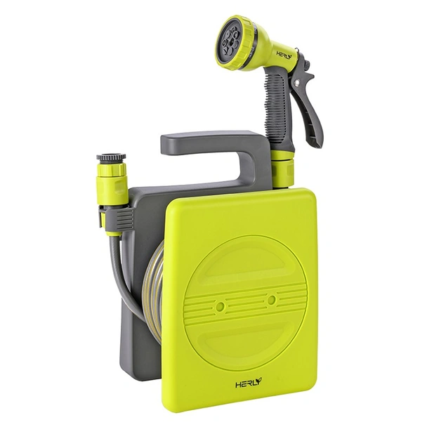 Комплект макара с маркуч 10 м + пистолет и конектори HERLY - Image 2