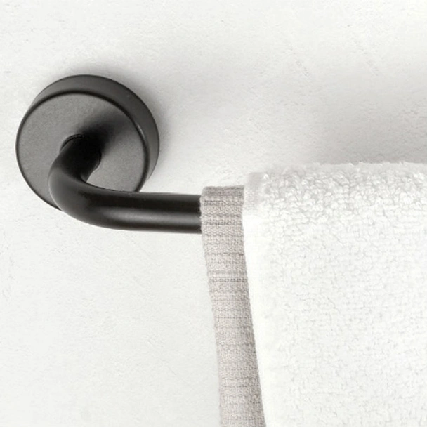 Поставка за хавлия 50 см Черен мат Moderno KAPITAN - Image 2