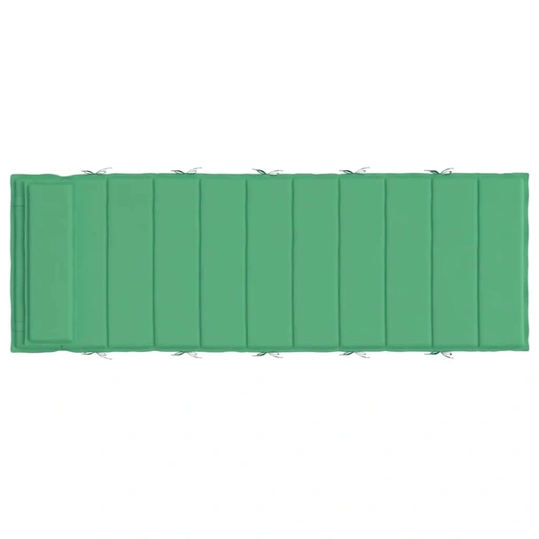 Шалте за шезлонг - зелено - 180x60x4 см - Оксфорд плат - VL361857 - Image 5