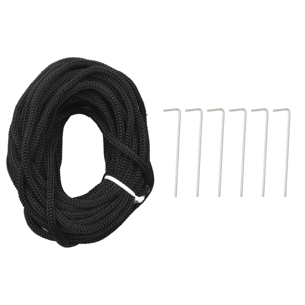 Коледна елха на флагщок, топло бяло, 108 LED, 180 см - Image 6