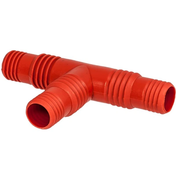 Оребрен тройник Ф19-25мм