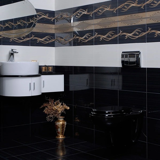 Теракот 33.3х33.3 см Сорел черен 7592 KAI - Image 2