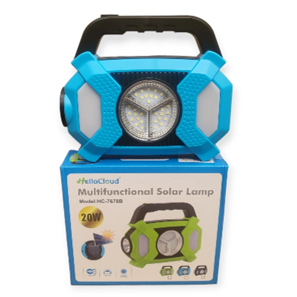 Акумулаторен фенер HC-7678B Solar - Image 4