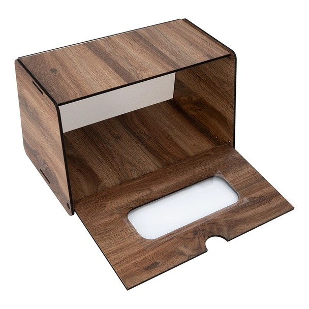 Кутия за хляб с дървесен дизайн 34x30x21 см - Image 4