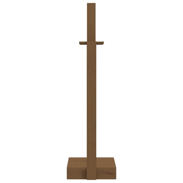 Поставка дърва за огрев 33,5x30x110 см бор масив - меденокафява - Image 6