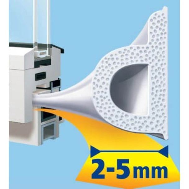 Уплътняващ P-профил 9 мм бял TESA - Image 4