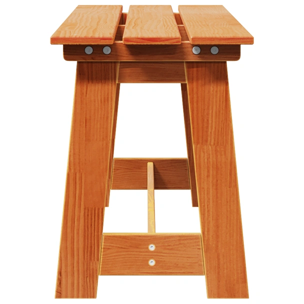 Външна пейка от акациево дърво 119x35x47 см - VL4012192 - Image 5