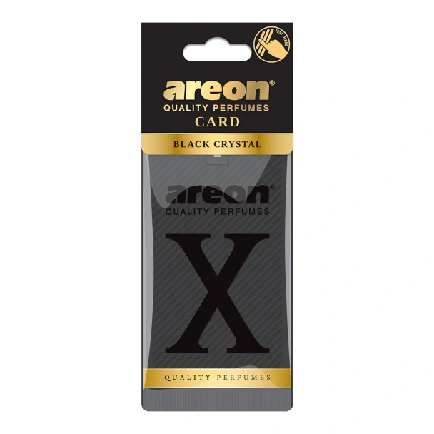 Ароматизатор за кола Черен кристал X Card AREON - Image 3