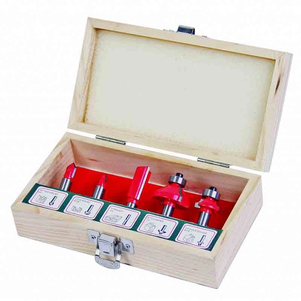 Фрезери за оберфреза ø8 мм к-кт 5 бр. Type B Raider - Image 1