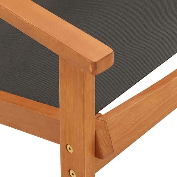 Градински стол - табуретка с подложка за крака - Image 9