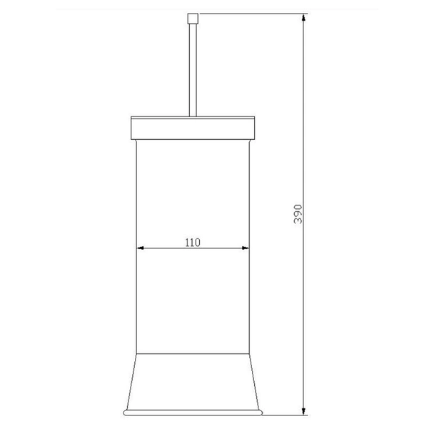 Четка за тоалетна  234 Гардения - Image 2