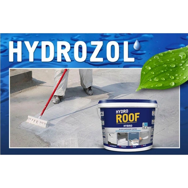 Хибридна хидроизолация за покриви 4 кг бяла Hydro Roof ХИДРОЗОЛ - Image 2