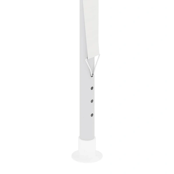 Професионална парти шатра със стени 2x2 м бяла 90 г/м² - Image 9