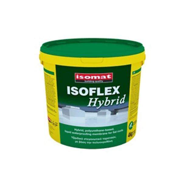 Течна хидроизолация 4 кг бяла Isoflex Hybrid IZOMAT