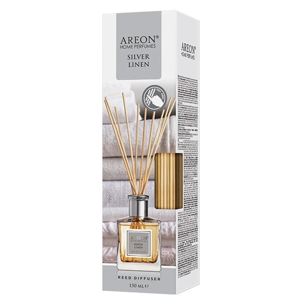 Ароматизатор с пръчици Сребърен лен 50 мл AREON - Image 3