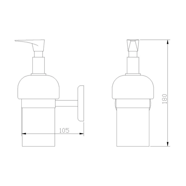 Дозатор за течен сапун 227 Гардения - Image 2