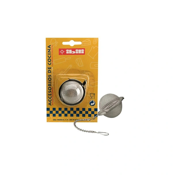 Метална цедка за чай топче 15x4.5 см IBILI - Image 2