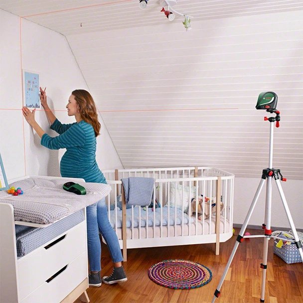 Нивелир Bosch Universal Level 2 лазерен линеен 10м, с тринога - Image 4