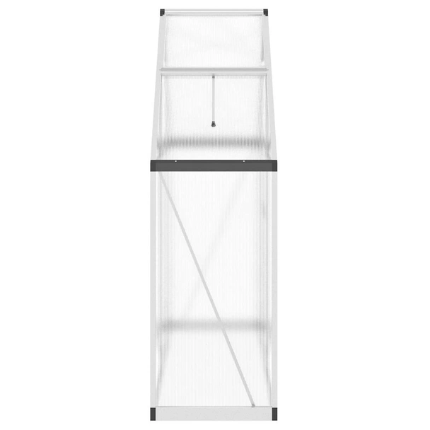 Оранжерия - поликарбонат- стоманена основа - 169x58x195 см - Image 3