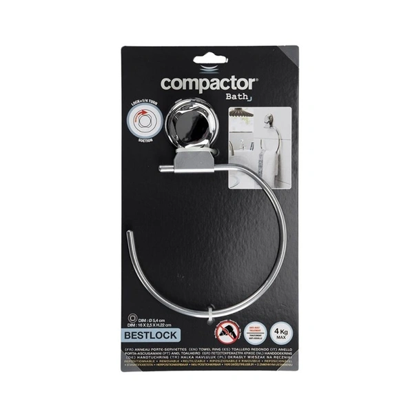 Закачалка за баня тип ринг с вакуум Bestlock Bath COMPACTOR - Image 4