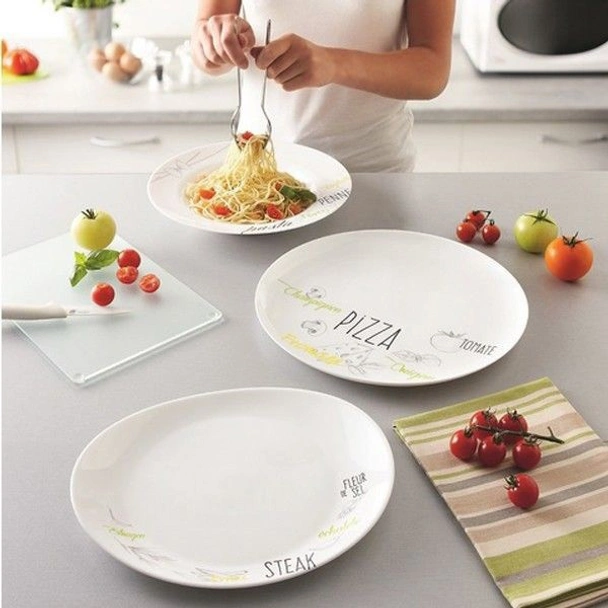 Чиния за пица Ø32 см бяла Friend's Time LUMINARC - Image 2