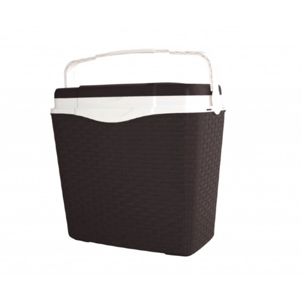 Хладилна чанта ратан, кафява- 24 литра