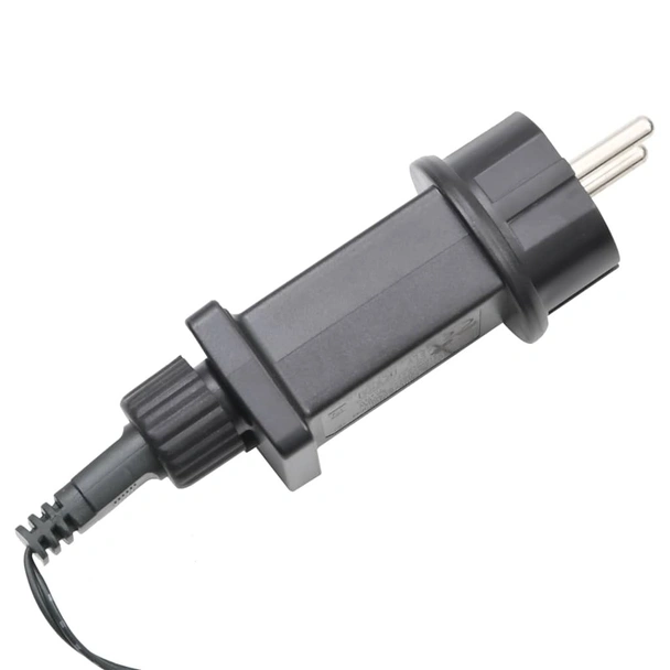 Коледна елха конус, 1400 LED светлини - бели - 500 см - Image 7