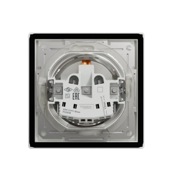 Контакт Шуко със защита и капак 16 A IP44 бял Asfora - Image 6