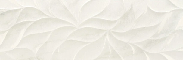 Фаянс Leaves Cascais 30×90 см - Бял - Azulejos Benadresa