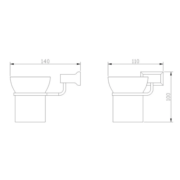 Поставка за четки за зъби 304 Евкалипт - Image 2