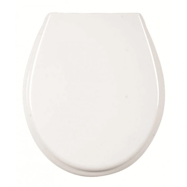 Тоалетна седалка с плавно затваряне 45.5х37.3см бяла INTER CERAMIC