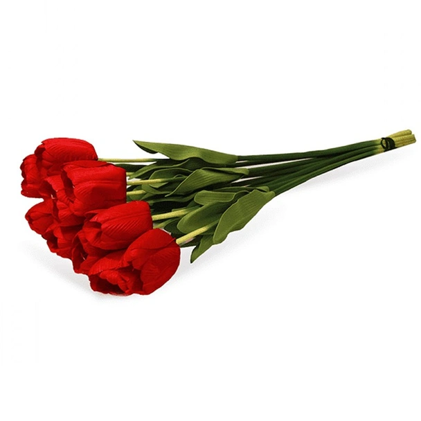 Декоративен стрък Лале 60 см - Image 3