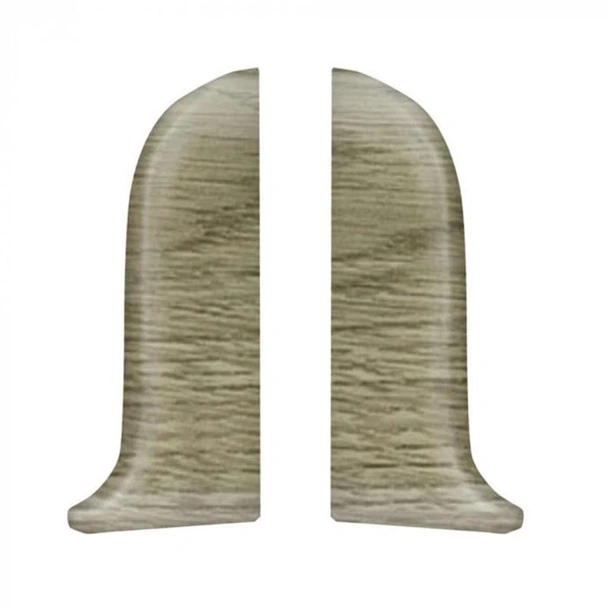 Дясна тапа за PVC перваз Salag SG56/B3 - пустинен дъб