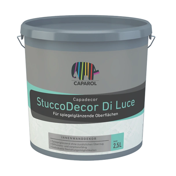 Интериорна декоративна мазилка Capadecor StuccoDecor DI LUCE 2.5л - CAPAROL - Image 1