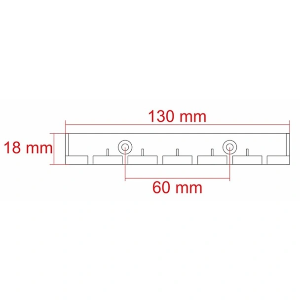 Таванен простир 6x200 см бял SEPIO - Image 6