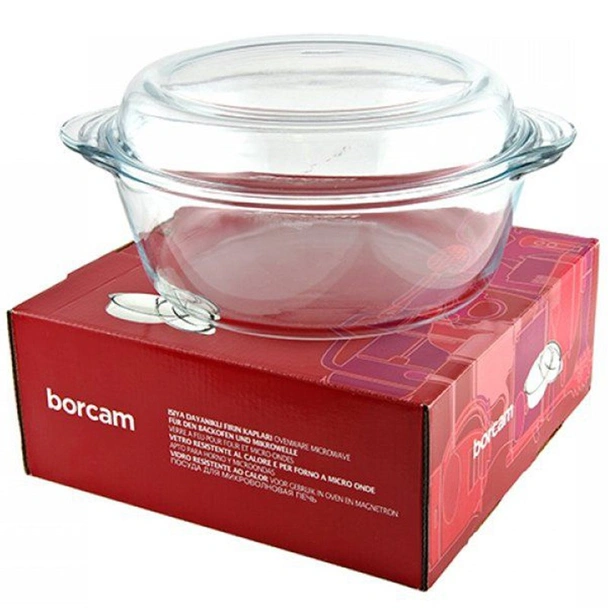 Йенска тенджера с капак 2 л Borcam PASABAHCE