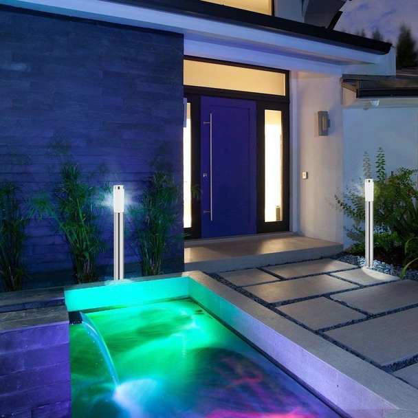 Градинско осветително тяло Tokyo никел мат VIVALUX - Image 3