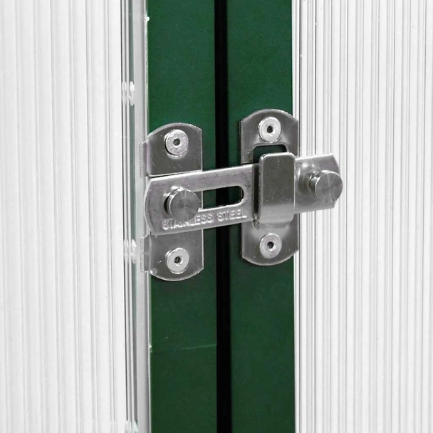 Оранжерия - поликарбонат - стоманена основа - 169x169x202 см - Image 6