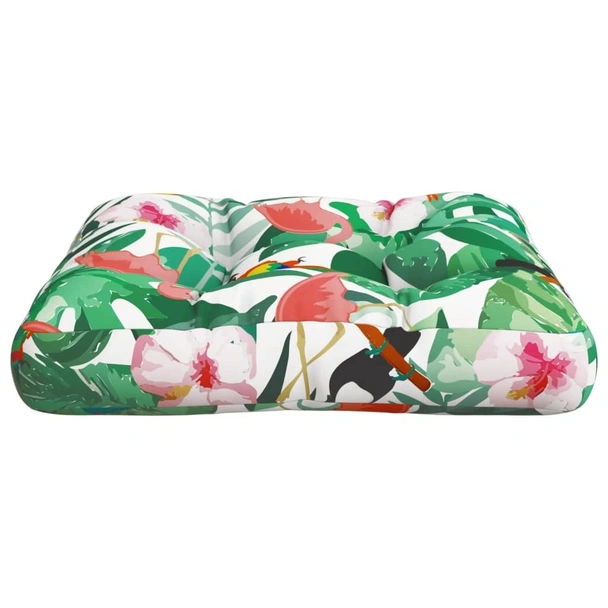 Палетна възглавница многоцветна 58x58x10 см Оксфорд плат - Image 5