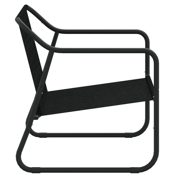 2-местна градинска пейка с възглавница антрацит стомана - VL364106 - Image 7