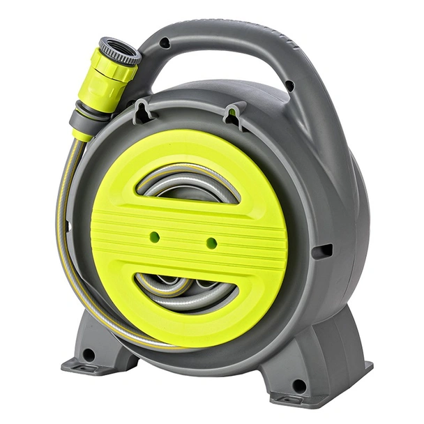 Макара за маркуч с бързо навиване 10 м + 1.5 м и конектори HERLY - Image 2