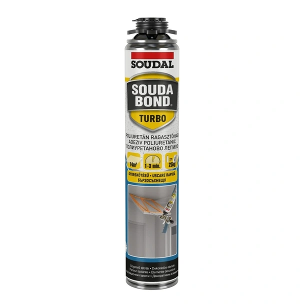 Пистолетно лепило Soudabond Turbo SOUDAL