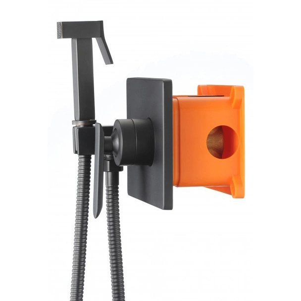 Стенен смесител с душ за вграждане Блейк INTER CERAMIC - Image 3