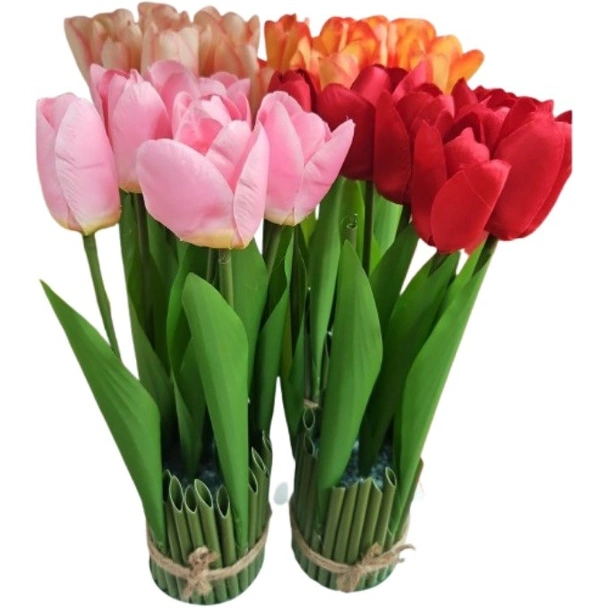 Изкуствено цвете букет 30 см - Image 2