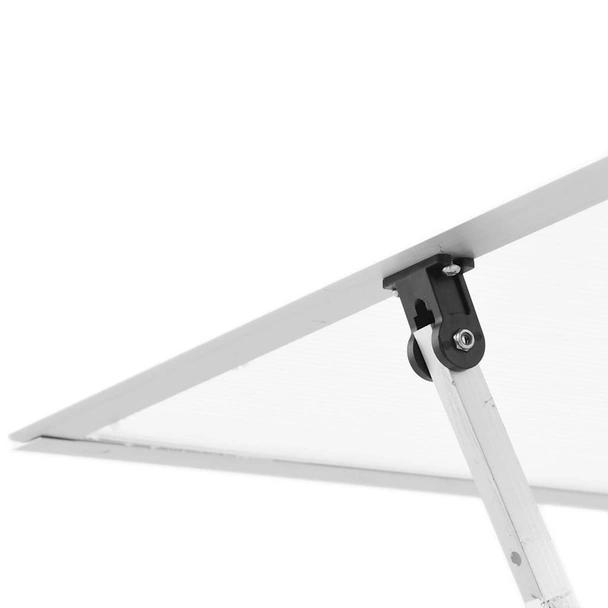 Оранжерия - поликарбонат- стоманена основа - 334x169x202 см - Image 7