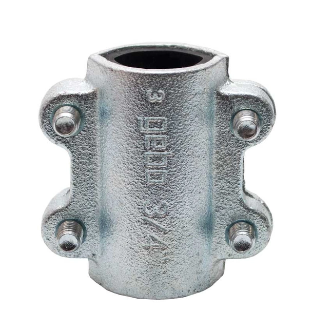 Поцинкована скоба за ремонт 3/4"