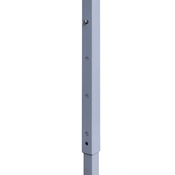 Сгъваема шатра с 2 стени, 291x291x315 см, кремава - Image 6